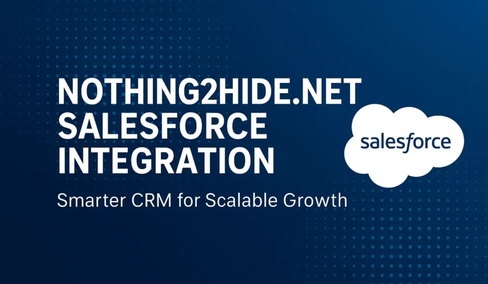 Nothing2Hide.net Salesforce Integration | Smarter CRM for Scalable Growth Nothing2Hide.net Salesforce